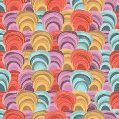 Fototapeta na wymiar Abstract seamless wallpaper in bright colors