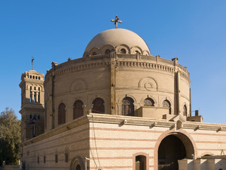 Fototapeta na wymiar Kościół św Jerzego w Kairze
