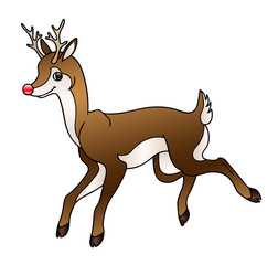 Cartoon Reindeer
