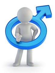 3d small people - male