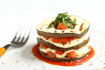 tortino di melanzane alla parmgiana