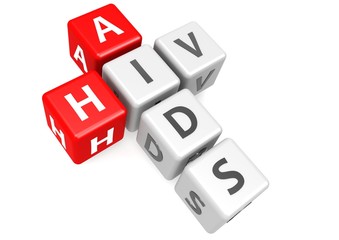 AIDS and HIV in cube