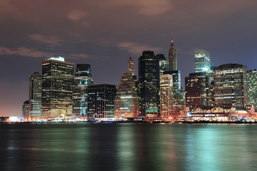 Fototapeta premium New York City Manhattan downtown