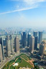 Shanghai aerial view