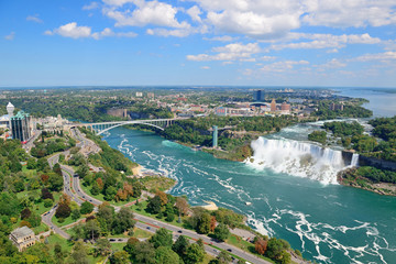 Panele Szklane  Panorama wodospadu Niagara