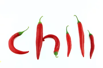 Fotobehang red hot chili © designsstock