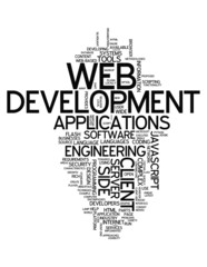 Word Cloud "Web Development"