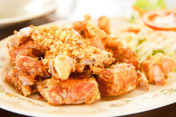 seafood with curry powder