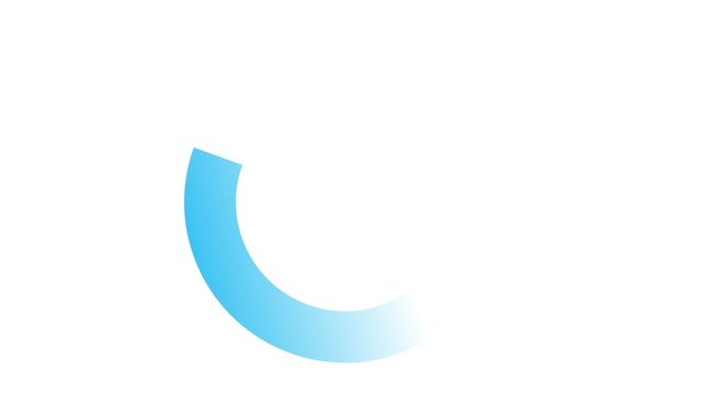 Chargement - bleu