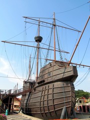 Malaysia, Malacca Maritime Museum - Flor de La Mar Nau