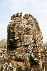 Fototapeta na wymiar Świątynia Bayon, Angkor, Kambodża