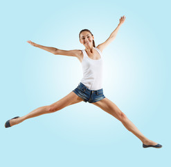 Obraz premium Modern style dancer posing