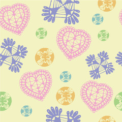 Colorful Hearts Symbol And Icon For Valentine Day