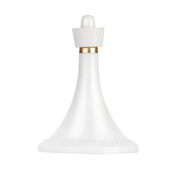 Chess pawn isolated on the white background