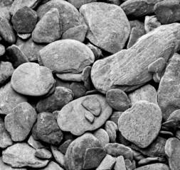 Natural Stone / Rock / Pebble Abstract Background Texture.