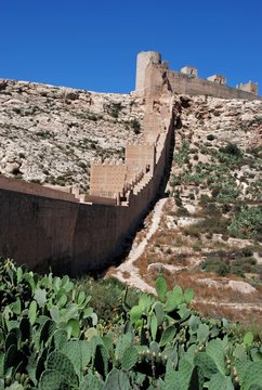 Castle and Jayran wall, Almeria, Spain &copy; Arena Photo UK