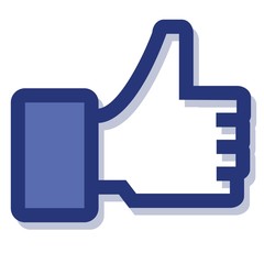 Like icon ithump up hand