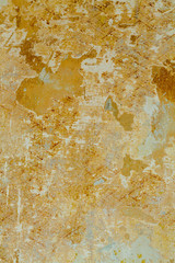 Wand und Tapetenreste