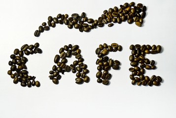 Coffee Beans Text