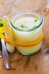 Spargelcremesuppe