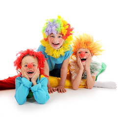 Funny little clowns