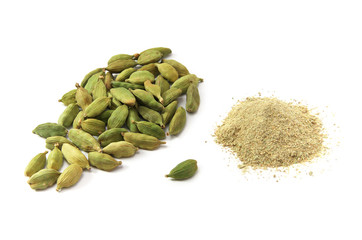 Cardamom isolated