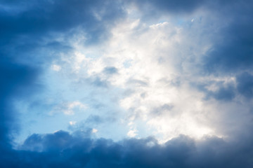 sky with clouds