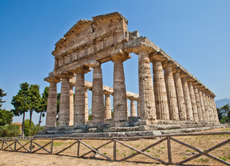 Fototapeta premium Paestum temple - Italy