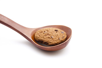 Kekse auf Kochlöffel