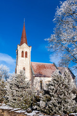Fototapeta na wymiar Jõelähtme church in Estonia