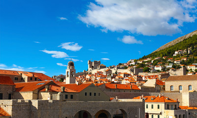 Obraz premium Beautiful panorama of Dubrovnik, Croatia
