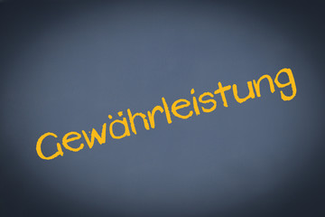 Gewährleistung