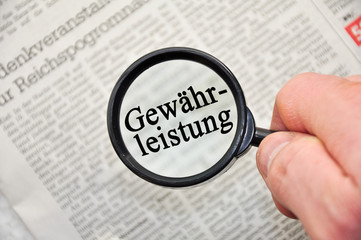 Gewährleistung