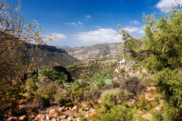 Fototapeta na wymiar Widoki na góry Atlas w Maroku