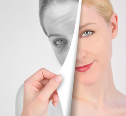 Turn Page on Old Wrinkle Eye to Youth
