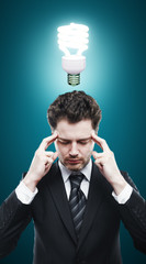 man thinking