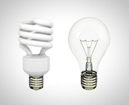 two lightbulb