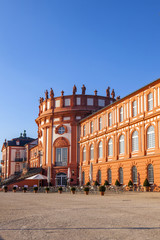 Fototapeta premium The palace of Wiesbaden Biebrich, Germany