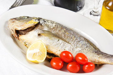 orata al forno