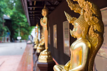 タイの黄金仏像