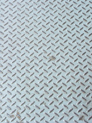 Grey iron industrial floor as background