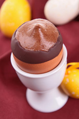 easter chocolate mousse