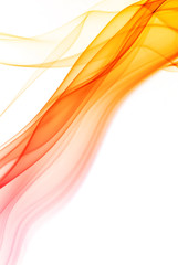 Color of smoke in the white background