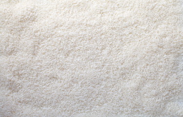 Uncooked white rice