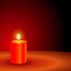 Kerze Romantik Entspannung