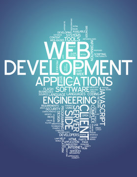 Word Cloud "Web Development"