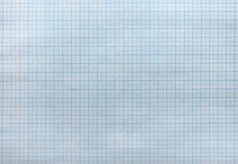 seamless blue graph paper pattern - 49135212