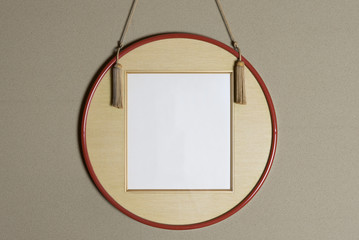 Japanese wall frame