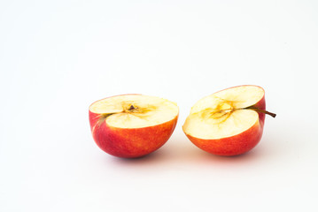 Rozcięte jabłko