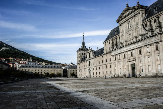 El Escorial - historical residence of the king of Spain